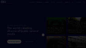What Ebu.ch website looked like in 2023 (1 year ago)