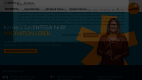 What Entega.ag website looked like in 2023 (1 year ago)