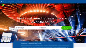 What Eventplanner.nl website looked like in 2023 (1 year ago)
