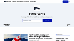 What Extrapointsmb.com website looked like in 2023 (1 year ago)