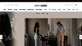 What Envylook.com website looked like in 2023 (1 year ago)