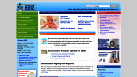 What Eziz.org website looked like in 2023 (1 year ago)
