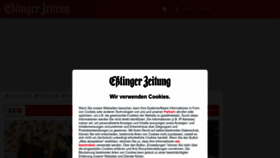 What Esslinger-zeitung.de website looked like in 2023 (1 year ago)