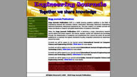 What Enggjournals.com website looked like in 2023 (2 years ago)