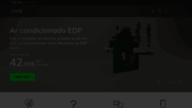 What Edp.pt website looked like in 2023 (1 year ago)