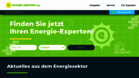 What Energie-experten.org website looked like in 2023 (1 year ago)