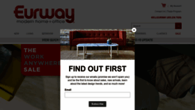 What Eurway.com website looked like in 2023 (1 year ago)