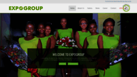 What Expogr.com website looked like in 2023 (2 years ago)