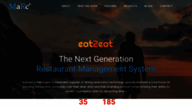 What Eat2eat.com website looked like in 2023 (1 year ago)