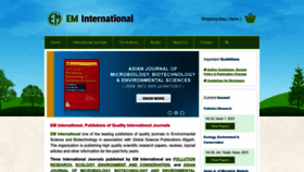 What Envirobiotechjournals.com website looked like in 2023 (1 year ago)
