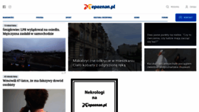 What Epoznan.pl website looked like in 2023 (2 years ago)