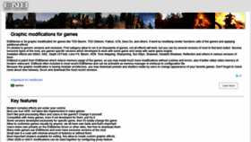 What Enbdev.com website looked like in 2023 (2 years ago)