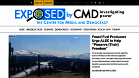 What Exposedbycmd.org website looked like in 2023 (1 year ago)