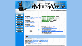 What Emule-web.de website looked like in 2023 (1 year ago)