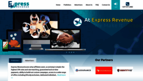 What Expressrevenue.com website looked like in 2023 (1 year ago)