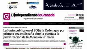 What Elindependientedegranada.es website looked like in 2023 (1 year ago)