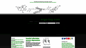What Ergo-log.com website looked like in 2023 (1 year ago)