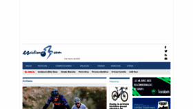 What Esciclismo.com website looked like in 2023 (1 year ago)