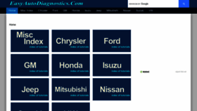 What Easyautodiagnostics.com website looked like in 2023 (1 year ago)