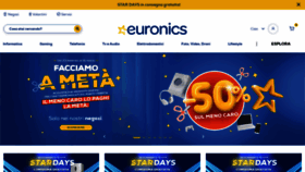 What Euronics.it website looked like in 2023 (1 year ago)