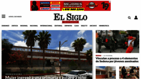 What Elsiglodedurango.com.mx website looked like in 2023 (1 year ago)
