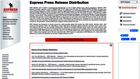 What Express-press-release.net website looked like in 2023 (1 year ago)