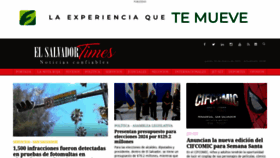 What Elsalvadortimes.com website looked like in 2023 (1 year ago)