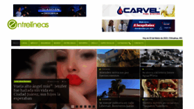 What Entrelineas.com.mx website looked like in 2023 (2 years ago)