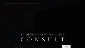 What Ebmconsult.com website looked like in 2023 (1 year ago)