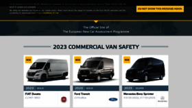 What Euroncap.com website looked like in 2023 (1 year ago)