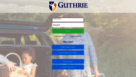 What E.guthrie.org website looked like in 2023 (1 year ago)