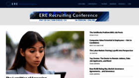 What Ere.net website looked like in 2023 (1 year ago)