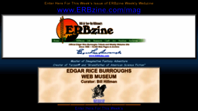 What Erbzine.com website looked like in 2023 (1 year ago)