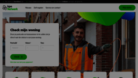 What Eindelijkglasvezel.nl website looked like in 2023 (1 year ago)