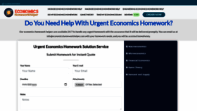 What Economicshomeworkhelper.com website looked like in 2023 (1 year ago)