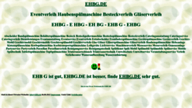 What Ehbg.de website looked like in 2023 (1 year ago)