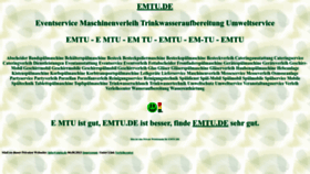 What Emtu.de website looked like in 2023 (2 years ago)