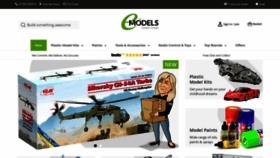 What Emodels.co.uk website looked like in 2023 (1 year ago)