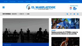 What Elmarplatense.com website looked like in 2023 (1 year ago)