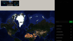 What Earth3dmap.com website looked like in 2023 (1 year ago)