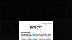 What Emcitv.com website looked like in 2023 (1 year ago)