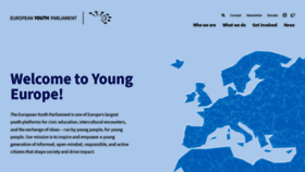 What Eyp.org website looked like in 2023 (1 year ago)