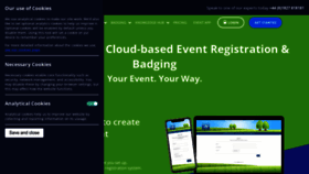 What Eventreference.com website looked like in 2023 (1 year ago)