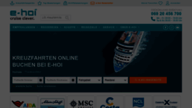 What E-hoi.de website looked like in 2023 (1 year ago)