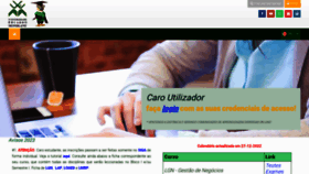 What Ensino.uem.mz website looked like in 2023 (1 year ago)