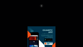 What Exametc.com website looked like in 2023 (1 year ago)