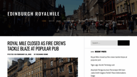 What Edinburgh-royalmile.com website looked like in 2023 (1 year ago)