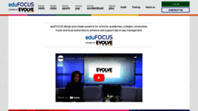 What Edufocus.co.uk website looked like in 2023 (1 year ago)