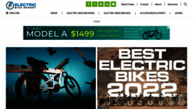 What Electricbikereport.com website looked like in 2023 (1 year ago)