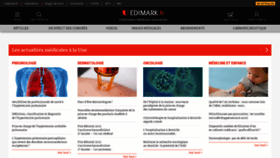 What Edimark.fr website looked like in 2023 (1 year ago)